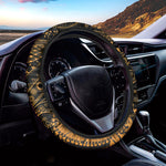 African Style Print Car Steering Wheel Cover
