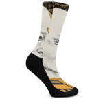 African Style Print Crew Socks