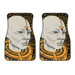 African Style Print Front Car Floor Mats