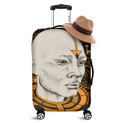 African Style Print Luggage Cover