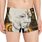 African Style Print Men's Boxer Briefs