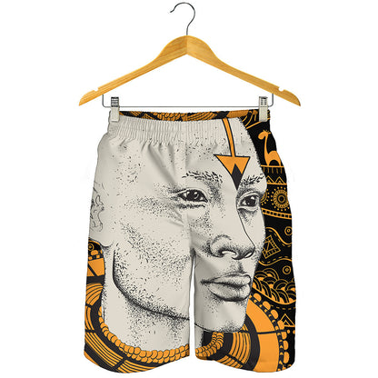 African Style Print Men's Shorts