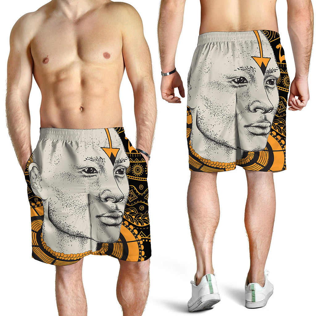 African Style Print Men's Shorts