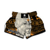 African Style Print Muay Thai Boxing Shorts