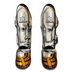 African Style Print Muay Thai Shin Guard