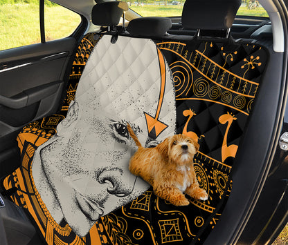 African Style Print Pet Car Back Seat Cover