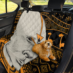 African Style Print Pet Car Back Seat Cover