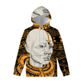 African Style Print Pullover Hoodie