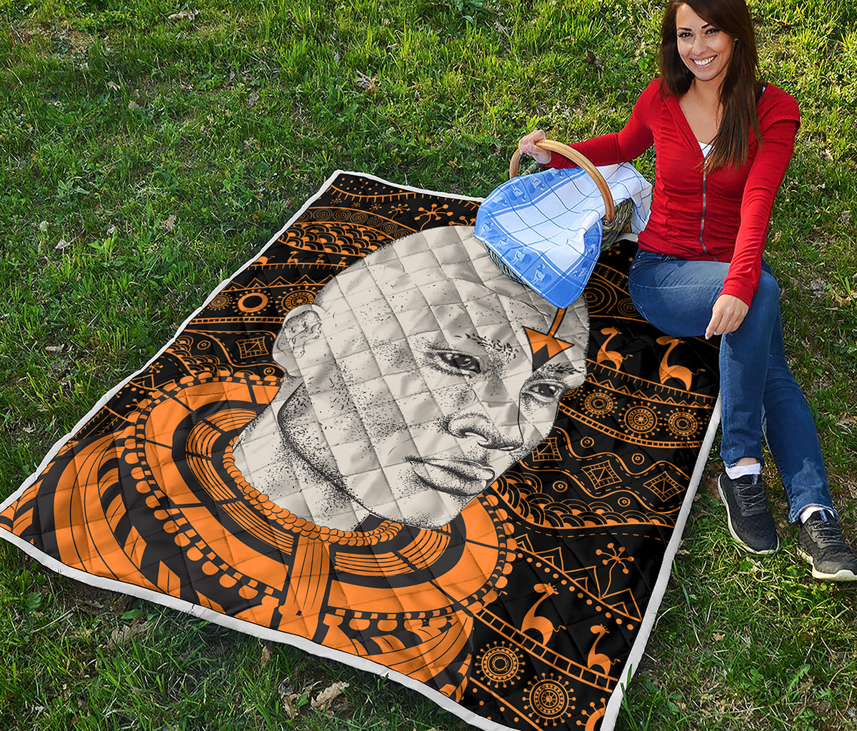 African Style Print Quilt