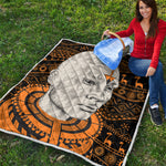 African Style Print Quilt