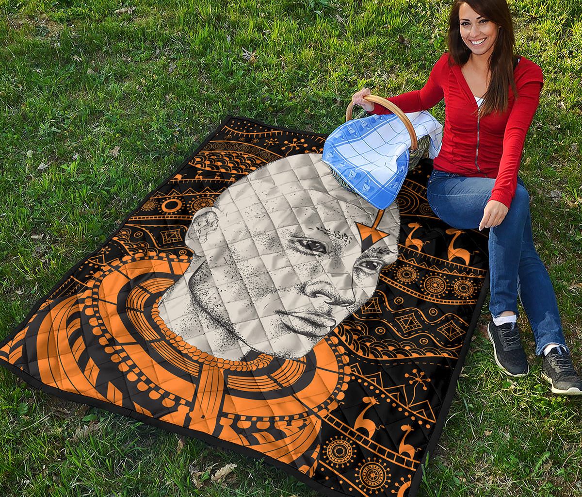 African Style Print Quilt