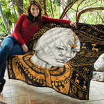 African Style Print Quilt