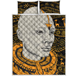 African Style Print Quilt Bed Set