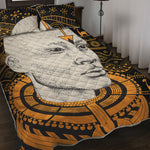 African Style Print Quilt Bed Set