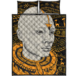 African Style Print Quilt Bed Set