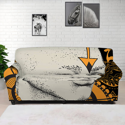 African Style Print Sofa Cover