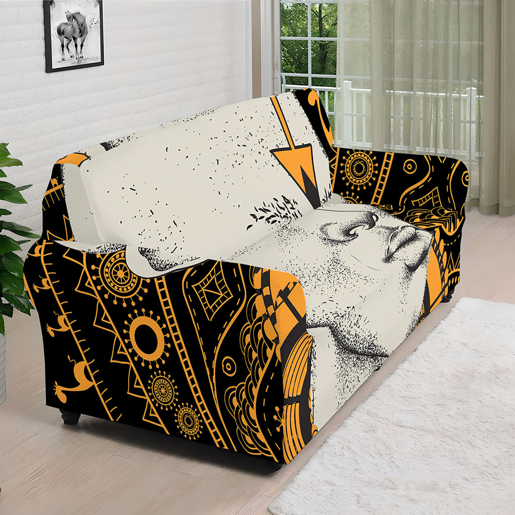 African Style Print Sofa Cover