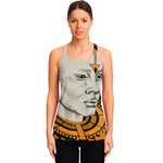 African Style Print Women's Racerback Tank Top