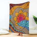 African Sun Print Blanket