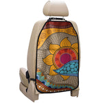 African Sun Print Car Seat Organizers