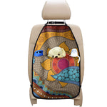 African Sun Print Car Seat Organizers