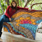 African Sun Print Quilt
