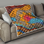 African Sun Print Quilt