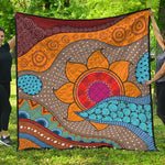 African Sun Print Quilt