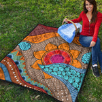 African Sun Print Quilt