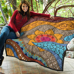 African Sun Print Quilt