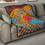 African Sun Print Quilt