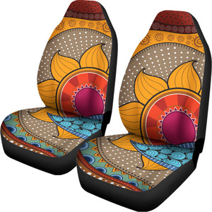African Sun Print Universal Fit Car Seat Covers