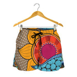 African Sun Print Women's Shorts