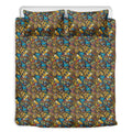 African Totem Masks Pattern Print Duvet Cover Bedding Set