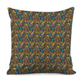 African Totem Masks Pattern Print Pillow Cover