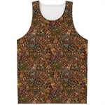 African Totem Pattern Print Men's Tank Top