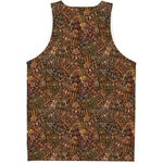 African Totem Pattern Print Men's Tank Top