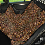 African Totem Pattern Print Pet Car Back Seat Cover