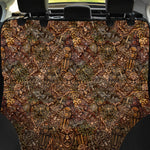 African Totem Pattern Print Pet Car Back Seat Cover