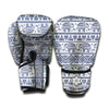African Tribal Elephant Pattern Print Boxing Gloves