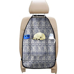 African Tribal Elephant Pattern Print Car Seat Organizers