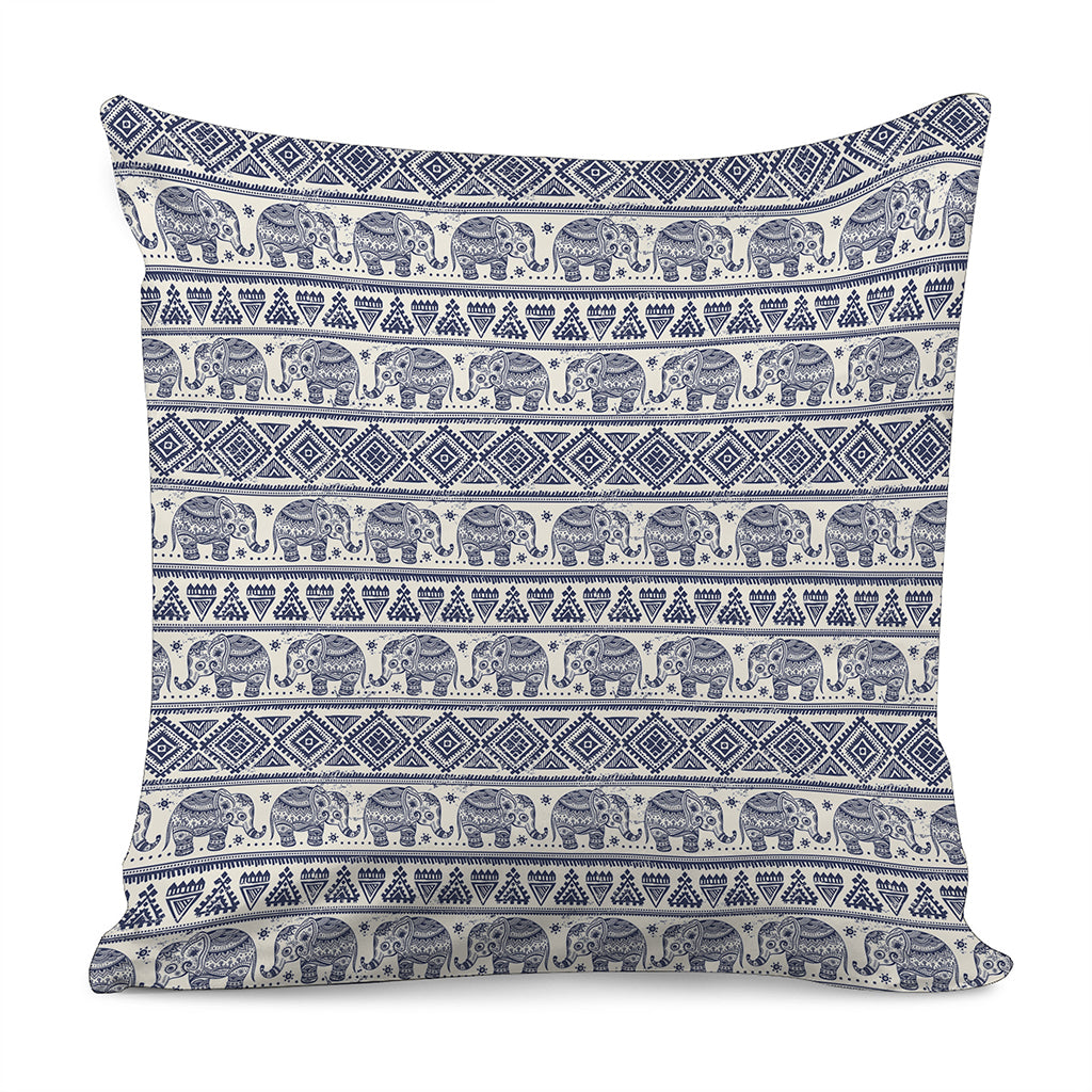 African Tribal Elephant Pattern Print Pillow Cover