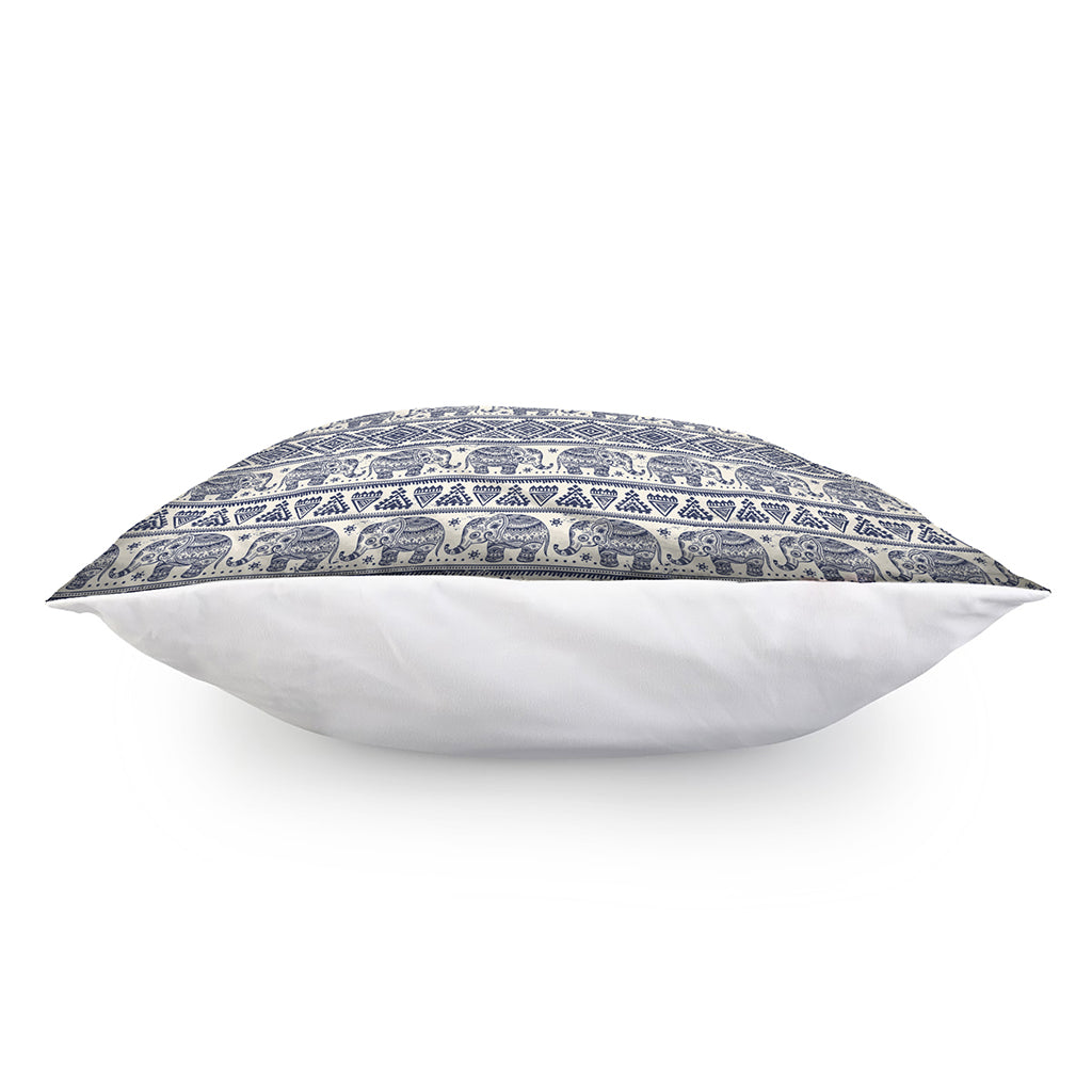African Tribal Elephant Pattern Print Pillow Cover
