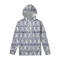 African Tribal Elephant Pattern Print Pullover Hoodie