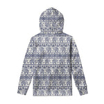 African Tribal Elephant Pattern Print Pullover Hoodie