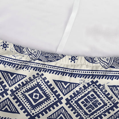African Tribal Elephant Pattern Print Sofa Cover