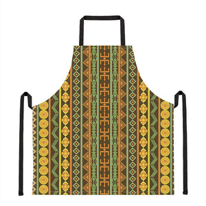 African Tribal Inspired Pattern Print Apron