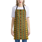 African Tribal Inspired Pattern Print Apron