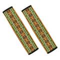 African Tribal Inspired Pattern Print Car Seat Belt Covers