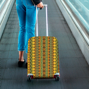 African Tribal Inspired Pattern Print Luggage Cover